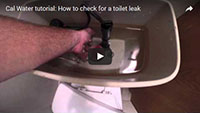 How to Check for a Toilet Leak - Cal Water
