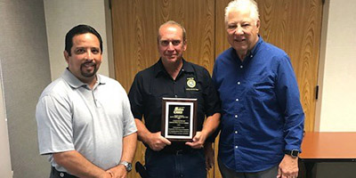 Cal Water Employee Named Safety Employee of the Year by Central California Safety Council