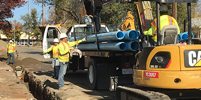 Water infrastructure upgrade in southern Oroville