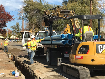 Water infrastructure upgrade in southern Oroville