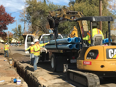 Actualización en la infraestructura del agua en el sur de Oroville