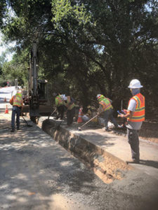 El reemplazo de tubería principal comienza en Portola Valley