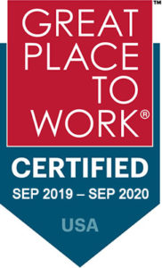 Great Place to Work 2019-2020