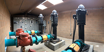Nueva estación de bombas de Oroville