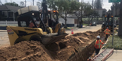 Construction in Redondo Beach