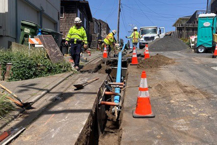 Dillon Beach construction