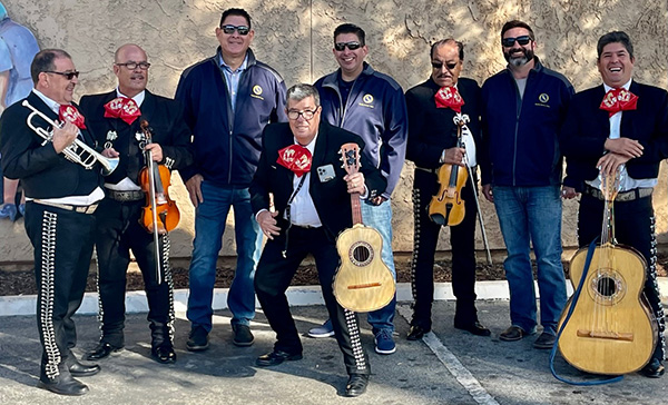 Mariachi band at Operation Gobble event