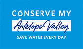 Conserve Mi Antelope Valley. Ahorre agua todos los días.