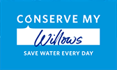 Conserve Mi Willows. Ahorre agua todos los días.