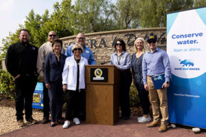 Speakers at the event