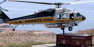 Helicóptero con un nuevo helopod