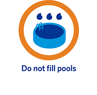 Do not fill pools