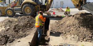 Construction in Visalia