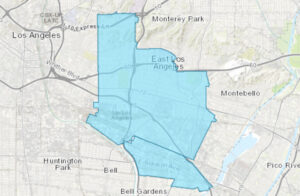 East Los Angeles Map