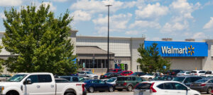 Exterior of a Walmart stores