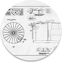Historical Cal Water infrastructure blueprints